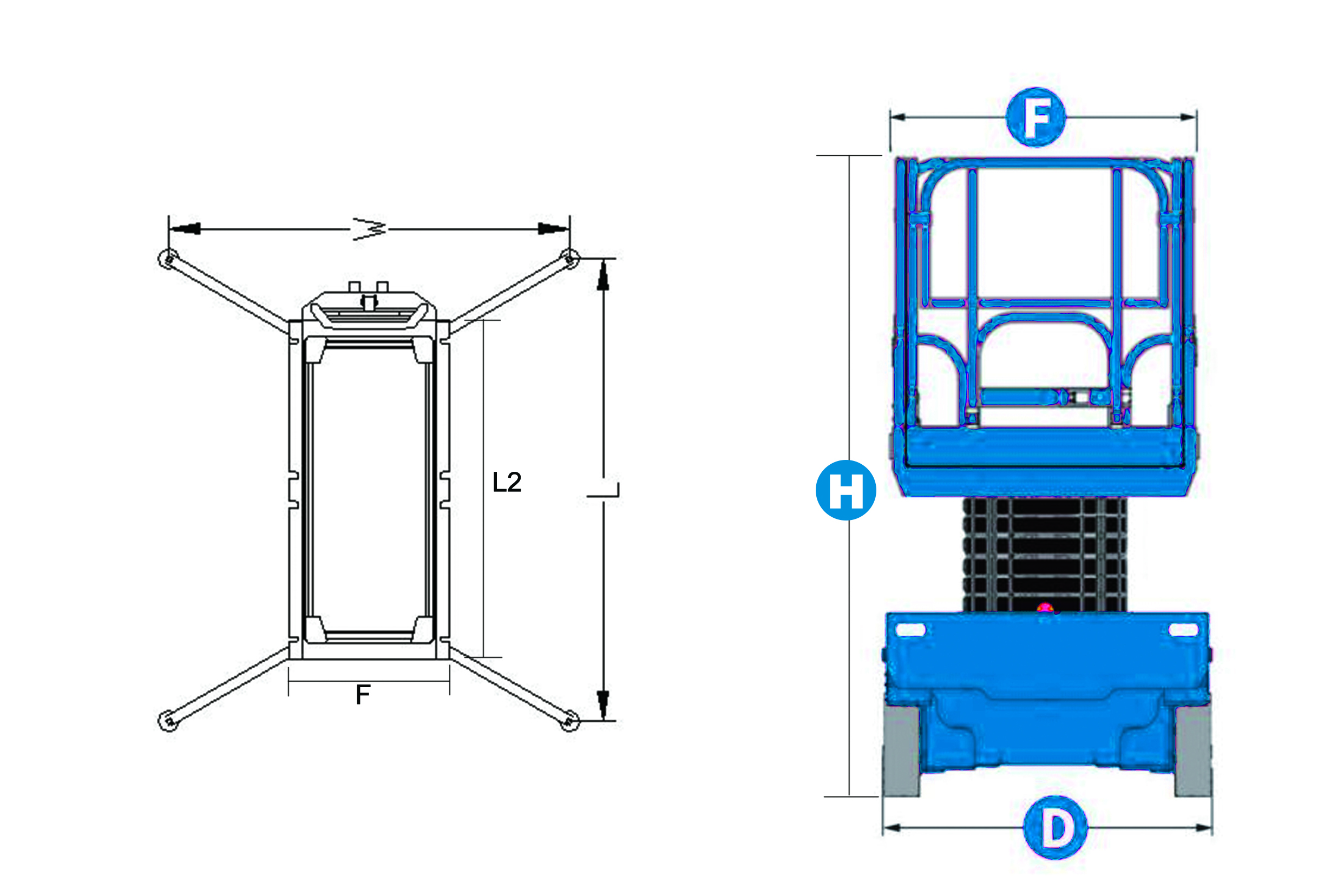 12-P21+22-ON-M-牽引式高空作業(yè)平臺
