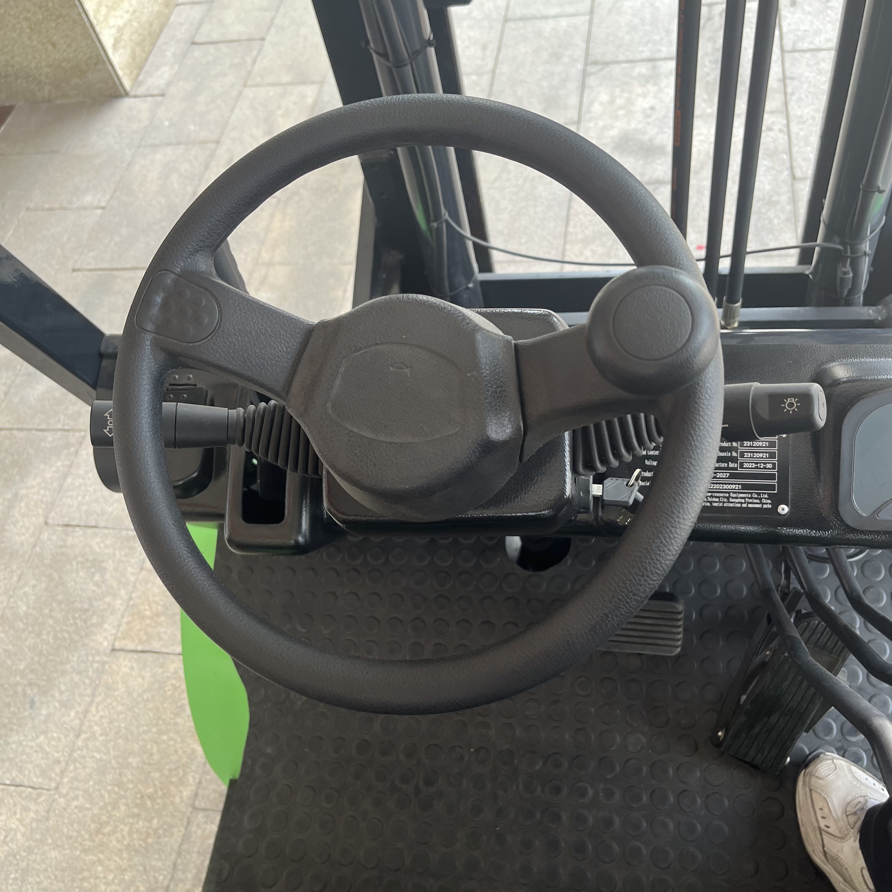 鋰電叉車-方向盤