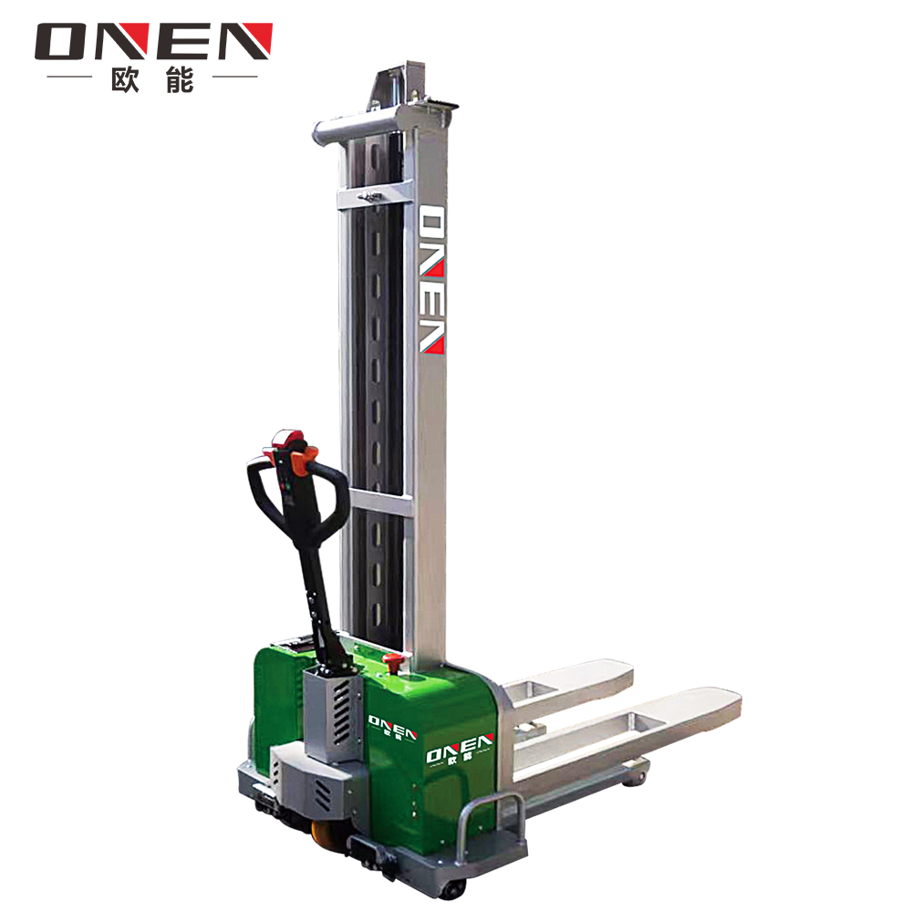 自体登高电动叉车 全电动堆高车 便携式自提升降车装载卸货搬运叉车