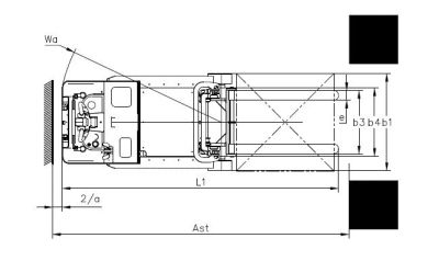 1500kg 工业仓库建筑立式电动前移式叉车，通过 ISO14001/9001 TUV GS CE 测试