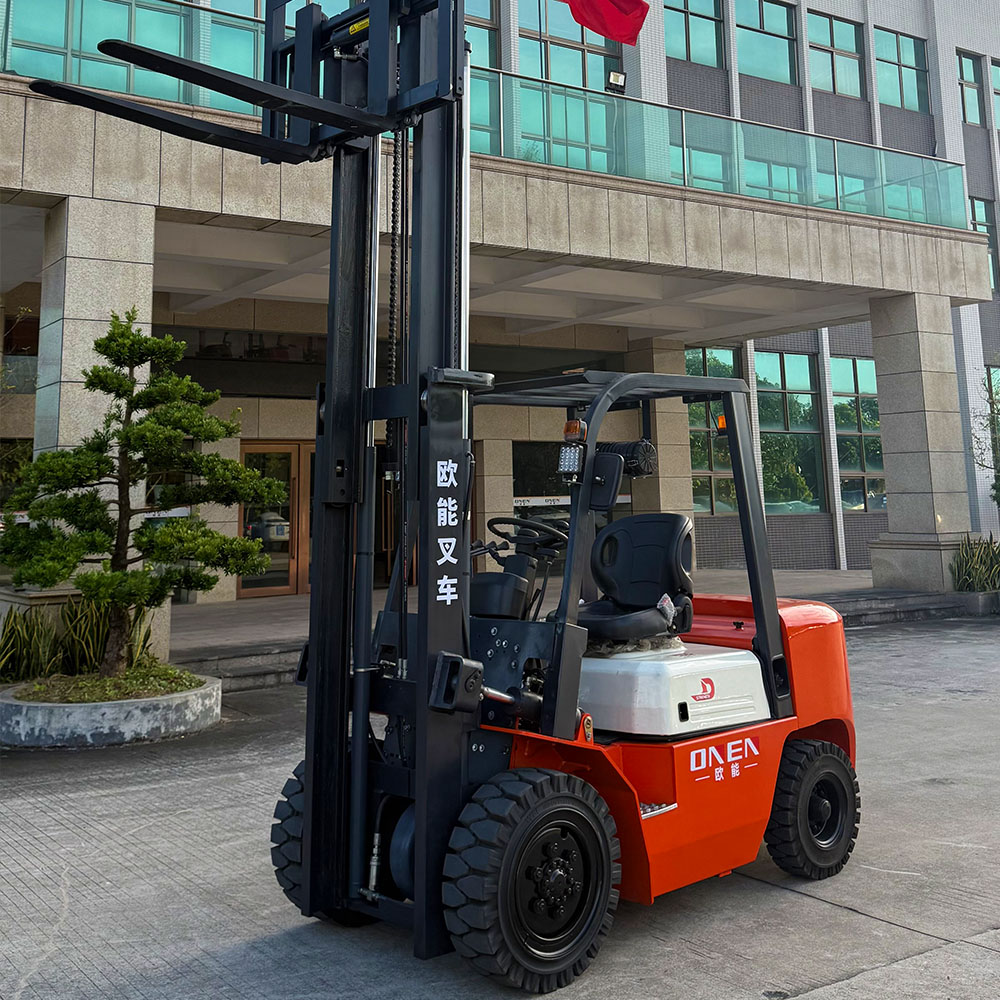 欧能3吨柴油叉车 起重3米 高效耐用 仓储搬运优选